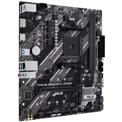 Asus matična plo&amp;scaron;ča PRIME B550M-K ARGB AM4 mATX 90MB1GC0-M0EAY0 Slike