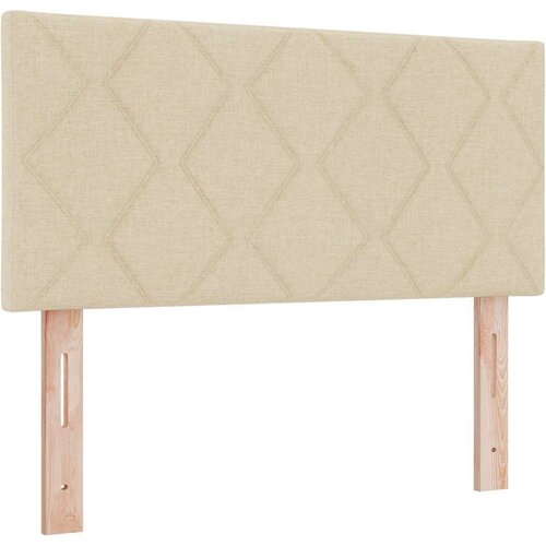  Boxspring krevet s madracem s madracem Krema 90 x 190 cm Slike