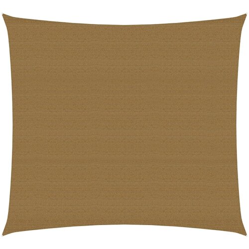 vidaXL Senčno jadro 160 g/m² taupe 4,5x4,5 m HDPE Cene