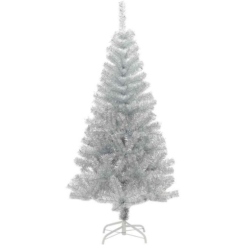  Božićno drvce Srebrno 150 cm PET Slike