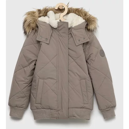 Abercrombie & Fitch Dječja jakna boja: siva