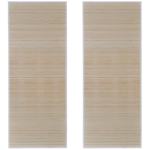 Maison Chic Pravokotne Preproga, Ruge iz naravnega bambusa 2 kosa 120x180 cm, (22121292) Cene