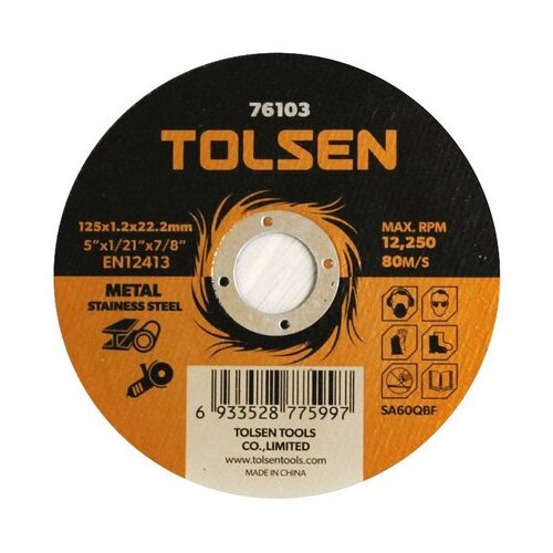 Tolsen Rezna ploča 76103, 125x1.2x22.2mm Slike