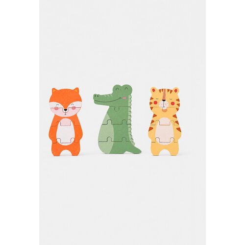 Sinsay Drvene puzzle u obliku životinja 3 pack Slike