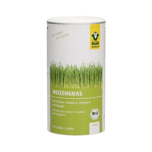 Raab Vitalfood GmbH Bio pšenična trava v prahu - 140 g Cene