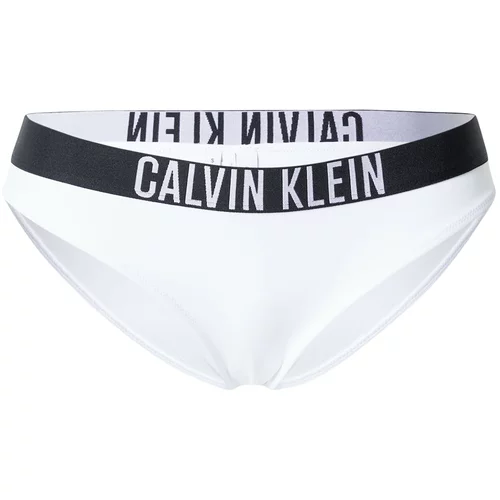 Calvin Klein Swimwear Bikini donji dio crna / bijela