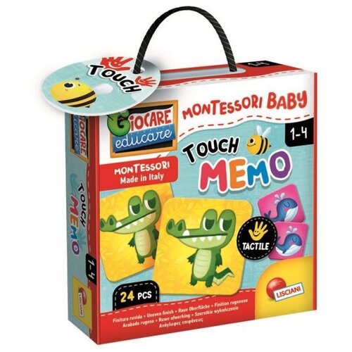 Lisciani Montessori baby dodirni i osjeti, memo Slike