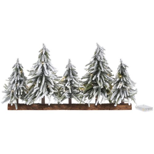 Everlands dekoracija namizna, drevesa in lučke 65X15X35 cm Cene