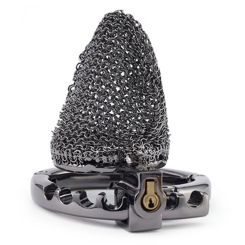 Sevanda Hauberk Chastity Cage Black Short Slike