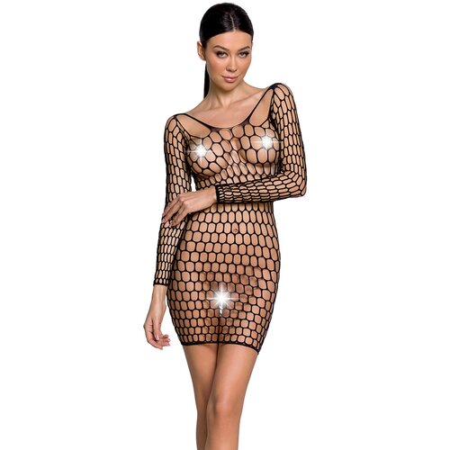 Passion Bodystocking BS093 Black Cene