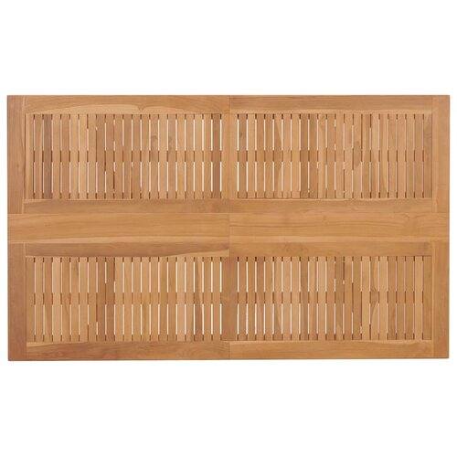  Vrtni set za objed 7 kom. Smeđa 150 x 90 x 75 cm Slike