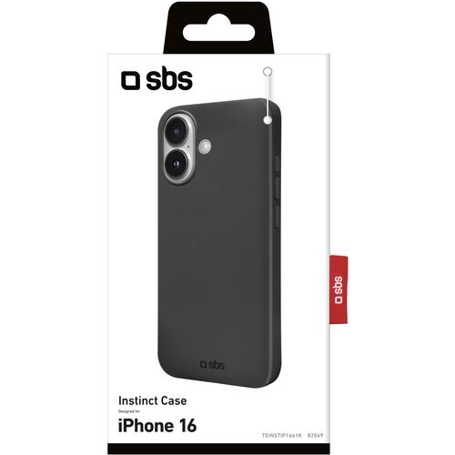 Sbs OVITEK INSTINCT IPHONE 16 ČRN, (21402263) Slike