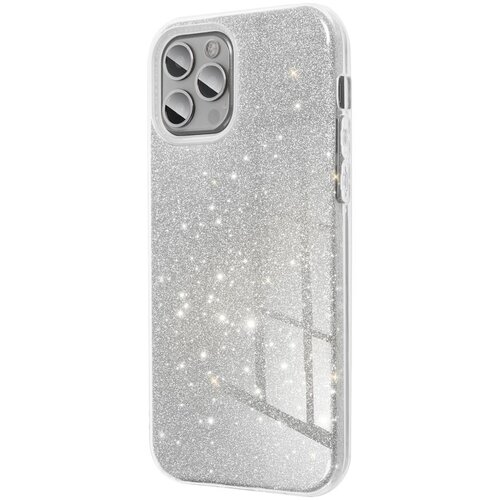  futrola shining case za samsung A145 / A146 galaxy A14 4G / 5G srebrna Slike