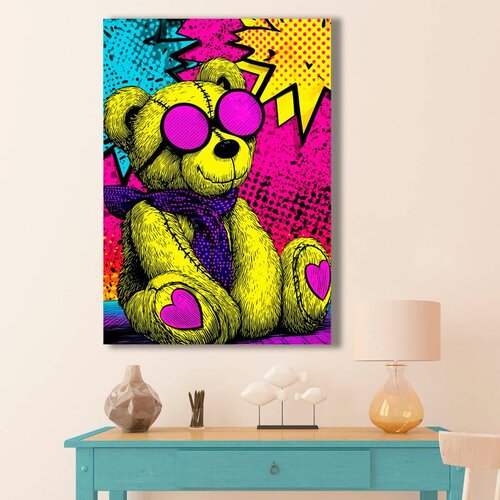 WALLXPERT Dekorativna slika na platnu, 45x70cm, &Scaron;areno Cijene