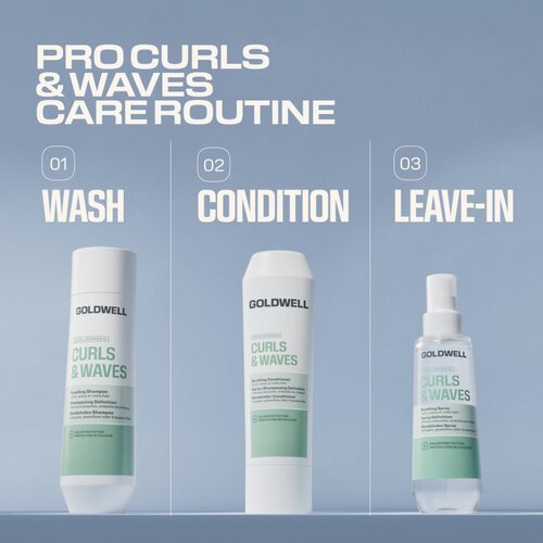 Goldwell Dualsenses Curls &amp;amp; Waves Bundling Shampoo &amp;scaron;ampon za valovite in kodraste lase 250 ml Slike