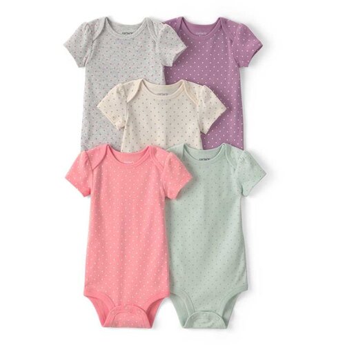 Carter&amp;#039;s bodi za bebe devojčice - set od 5 kom. Slike