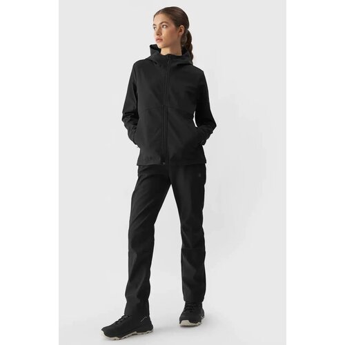 4f Women's Down Jacket With Hood Black WAW24TDJAF468-20S Cene