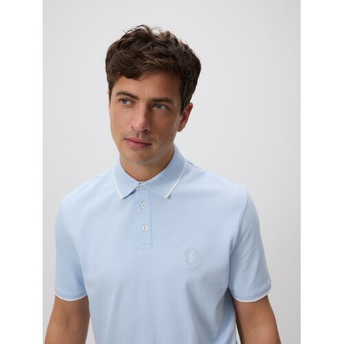 Reserved Regular fit polo-majica - bljedoplavo Cijene