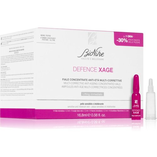 BioNike Defence Xage serum za obraz v kapsulah proti gubam 14x1,2 ml Cene