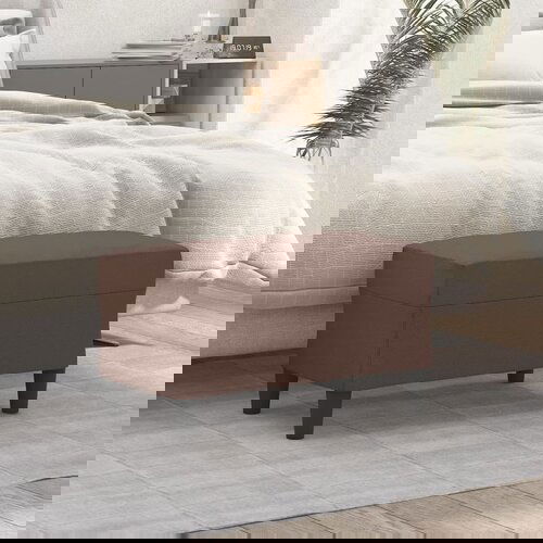 vidaXL Klupa smeđa 70 x 35 x 41 cm od umjetne kože Cijene