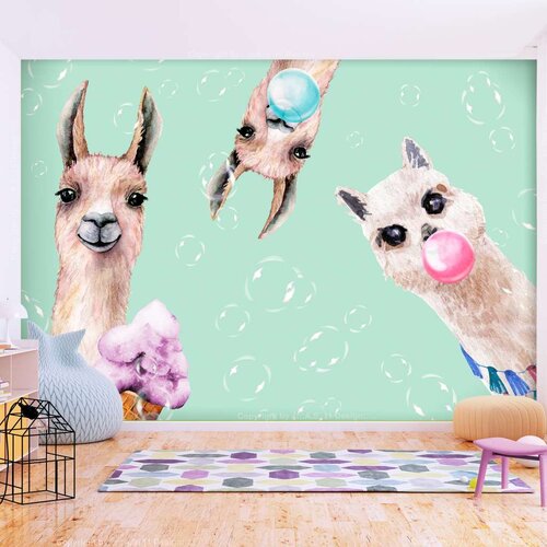  Tapeta - Crazy Llamas 200x140 Slike