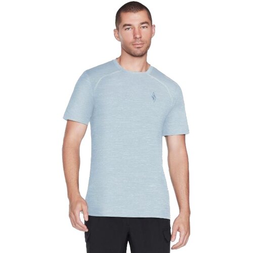 Skechers Majice s kratkimi rokavi On the Road Tee Modra Cene