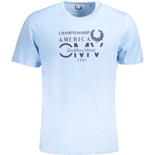 Gianmarco Venturi MEN&#39;S SHORT SLEEVED T-SHIRT BLUE Cijene