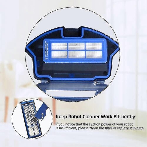 INORCO Stranske krtače in filtri za sesalnike Eufy Robovac 11s Max in 15c Max, (21849984) Slike
