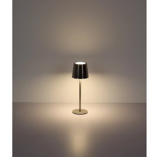 Globo 58482N-LED Stona lampa VANCOUVER, prigu&amp;scaron;iva, dodirno upravljanje, punjiva, 2W/3,7V 2200mAh, sjajni hrom Slike