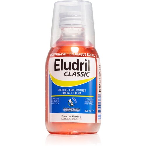 Elgydium Eludril Classic vodica za usta 200 ml Slike