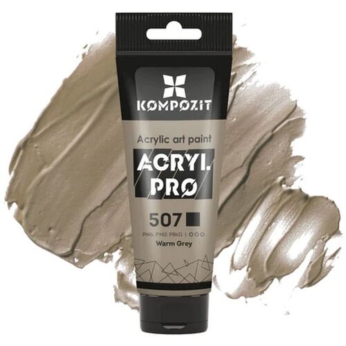  Akrilna boja ACRIL PRO ART Composite 75 ml | 507 warm grey Cene