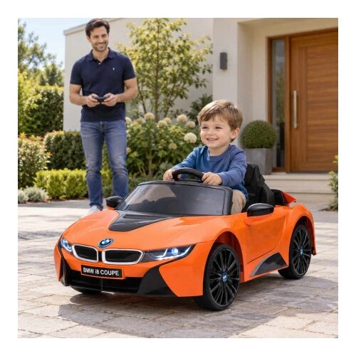  Dečiji automobil na akumulator BMW i8 Concept Narandžasti (12V) ( SM-26402N ) Slike