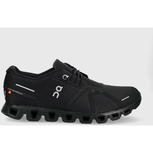 On-running Tekaški čevlji Cloud 5 črna barva