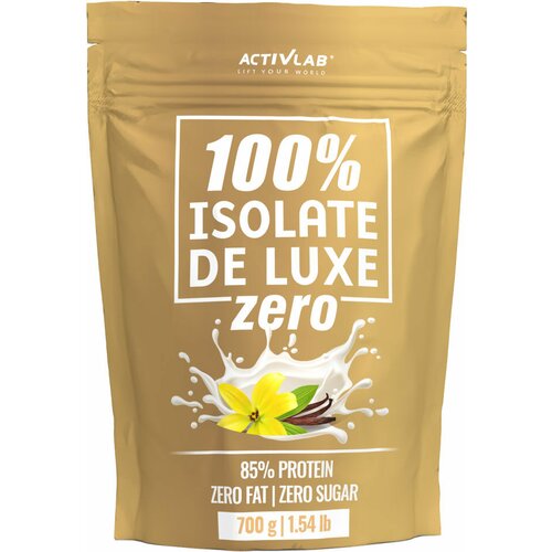 ACTIVLAB whey protein isolate 100% de luxe zero vanila 700g Cene