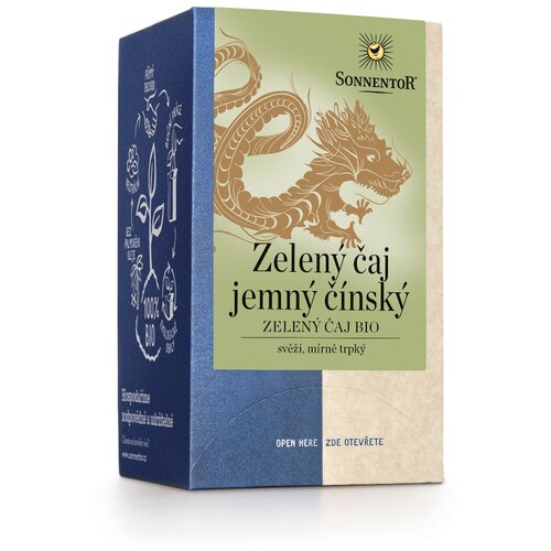 Sonnentor BIO Kineski zeleni čaj 18x1,5g Slike