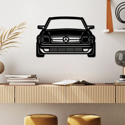 Wallity zidna dekoracija mersedes benz amg 80S, 60 x 42 cm, crna Cene