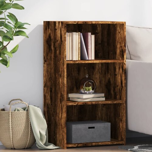 VidaXL Komoda boja dimljenog hrasta 50x41x93 cm konstruirano drvo Slike