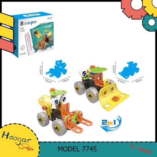  Konstruktor  set 2 u 1 viljuškar Cene