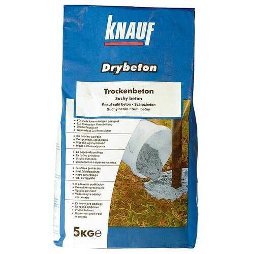 Knauf Suhi beton (5 kg, Zrnavost: 0 mm - 4 mm) Cene