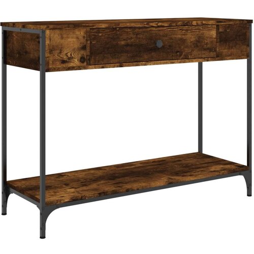  Konzolni stol boja hrasta 100 x 34 5 x 75 cm konstruirano drvo Slike