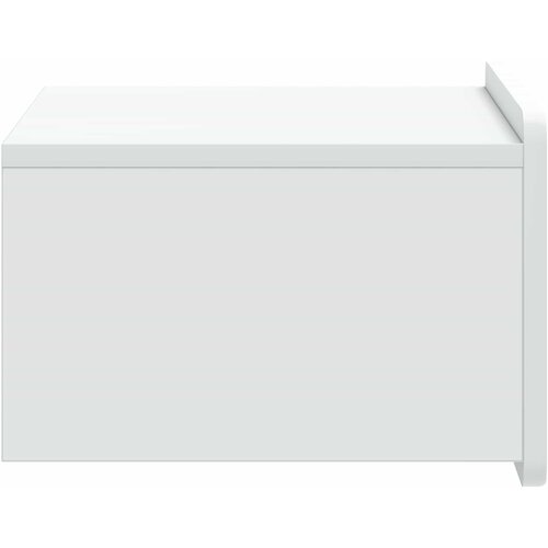  Noćni ormarić za montažu na zid 2 pcs Bijela 49 x 34,5 x 24 cm Slike