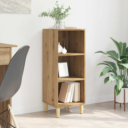 VidaXL Strani &amp;scaron;al artisan hrast 32.5 x 34.5 x 90 cm Konstruiran les Slike