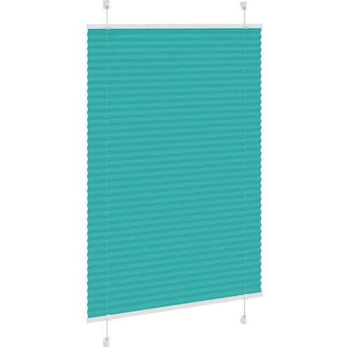  Plisirana zavjesa petrolej zelena 85x150 cm &amp;Scaron;irina tkanine 84,4 cm Poliester Slike
