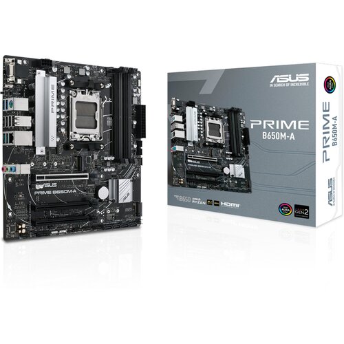 Asus PRIME B650M-A AMD AM5 DDR5 HDMI/DP/VGA USB 3.2 osnovna plošča Cene