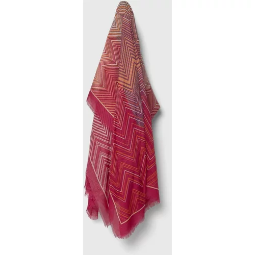 Missoni Marama s dodatkom svile boja: ružičasta, s uzorkom