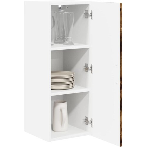  Ormar za Zid Lucca Dimljeni hrast 30 x 31 x 80 cm Slike