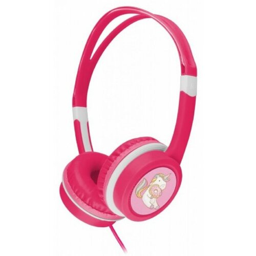 Gembird MHP-JR-PK dečije slušalice sa limiterom jačine zvuka 3,5mm pink Cene