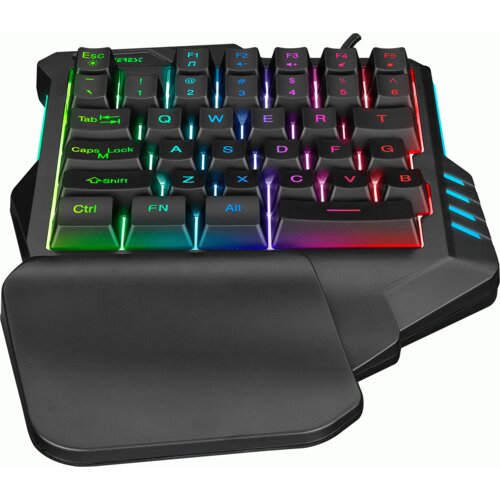 Everest Mini gaming tipkovnica KB-R177 SALVO RGB Cijene