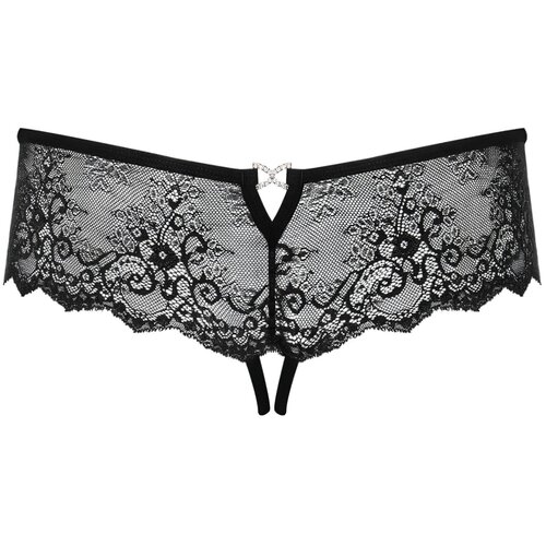 Obsessive Merossa Crotchless Panties Black S/M Cene