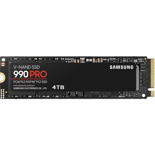 Samsung 990 Pro SSD Client M.2 22x80mm NVMe PCIe&amp;reg; Gen4 4 TB, Sequential Read: 7450 MB/s, Sequential... Slike